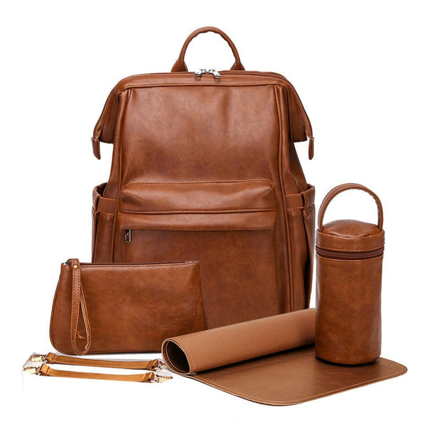 Leather Mommy Bag